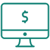 Desktop Dollar Icon